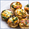 Garlic Mushrooms with Cheese